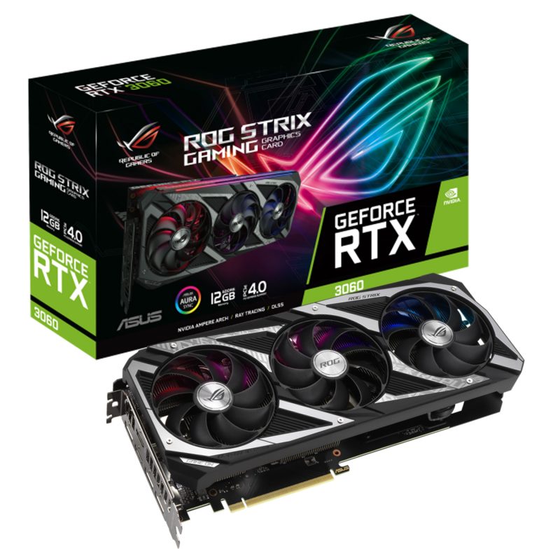 VGA ASUS ROG Strix RTX 3060 12GB