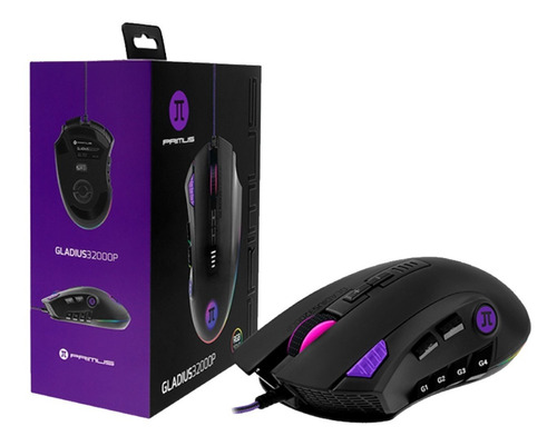 Mouse PRIMUS Gladius 32000P RGB 12 botones