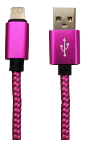 Cable GTC 103R USB a iPhone 1M Rojo