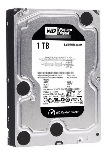 HDD WD 1TB Western Digital Black