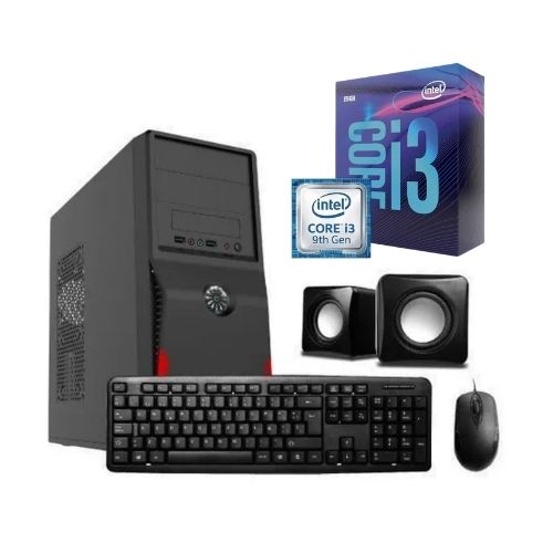 PC Electrosof I3 10100+8GB+SSD 240 nvme
