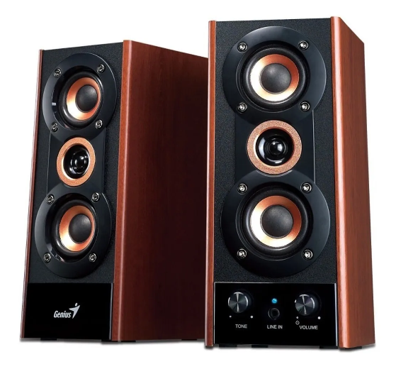 Parlantes GENIUS SP-HF800A 20W Marron
