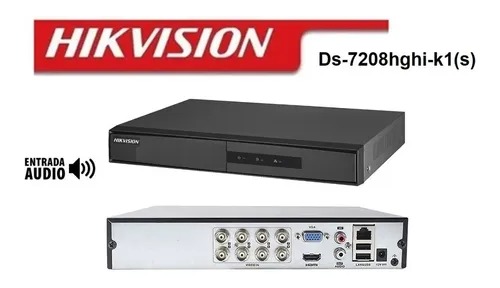 DVR Hikvision DS-7208HGHI-K1(S) 8CH h265+
