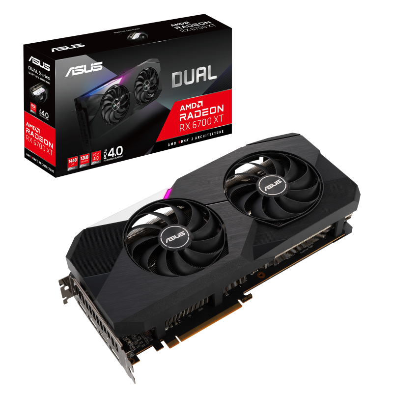 VGA ASUS AMD RX 6700 XT 12G