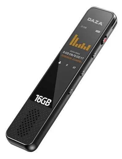 Grabadora Digital DAZA Pantalla OLED 16GB