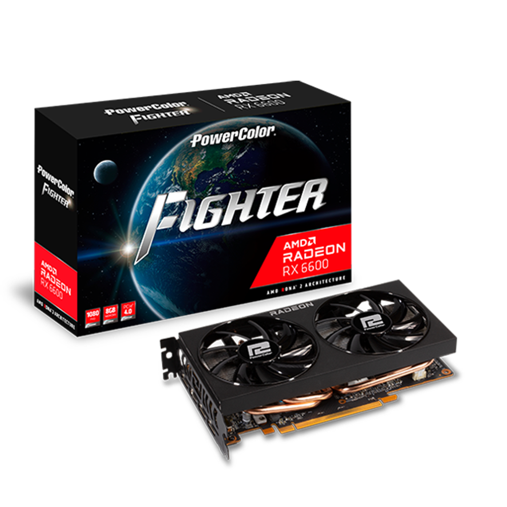 VGA MSI AMD Powercolor RX 6600 Fighter 8GB
