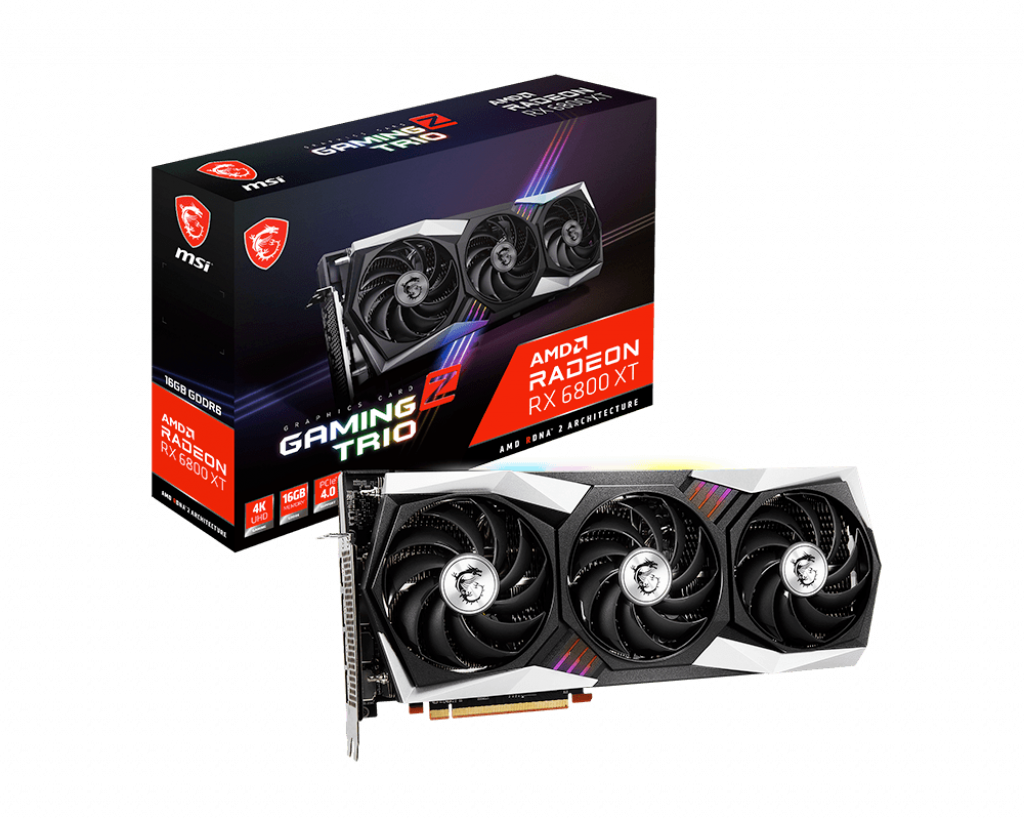 VGA MSI AMD RX 6800 XT Gaming Z Trio 16GB