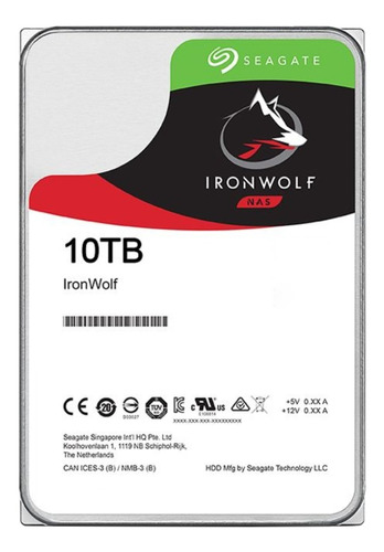 HDD Seagate 10TB NAS Ironwolf 7200rpm