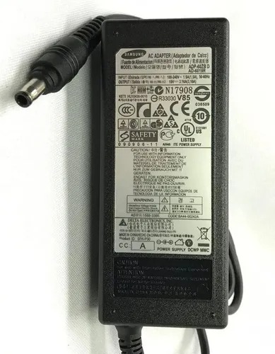 Cargador Notebook SAMSUNG Original 19V 3.16A 65W