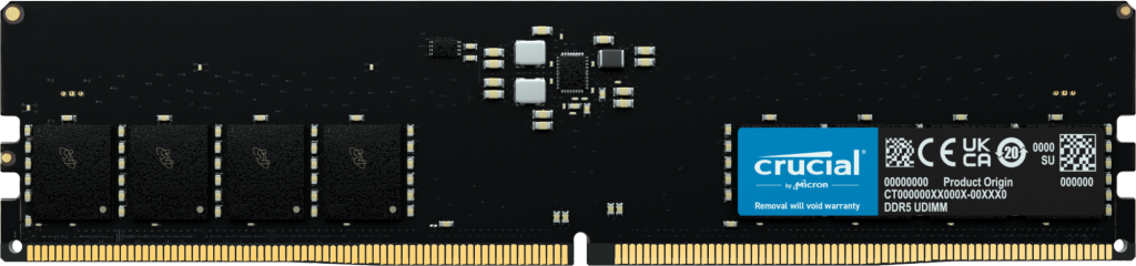 Memoria DDR5 Crucial 32GB 4800MHZ Udimm