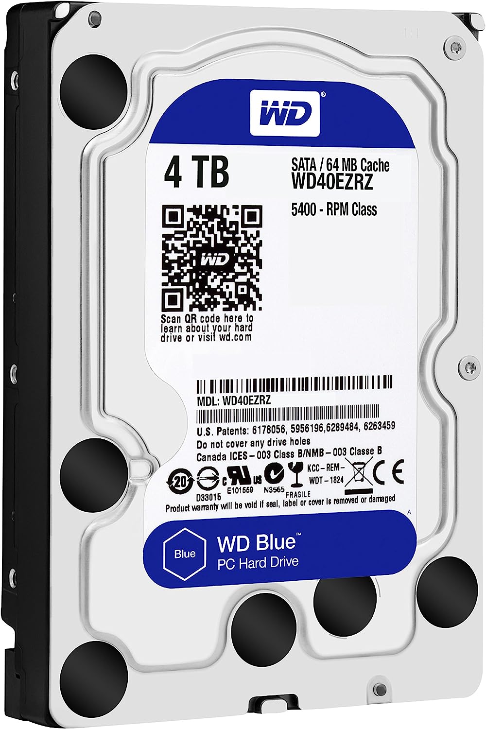 Disco HDD 3.5″ Western Digital WD 4TB Blue