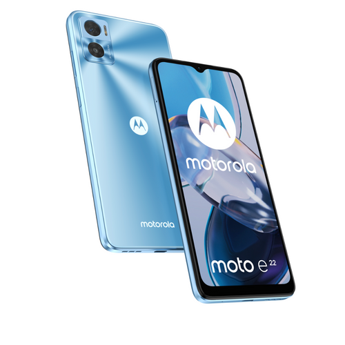 Celular Motorola E22 64GB Azul 4GB