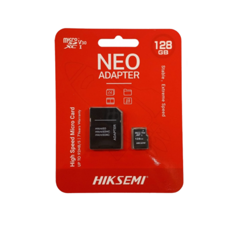 MICRO SD 128GB HIKSEMI CLASE 10 C1 — 12/12
