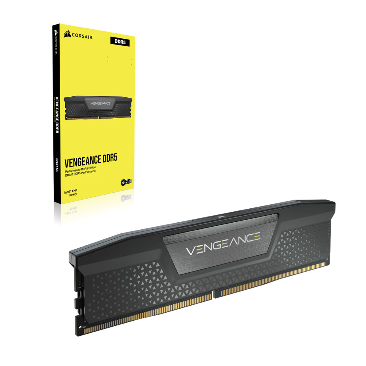 Memoria DDR5 Corsair 16GB 5200MHZ Vengeance RGB Black CL40