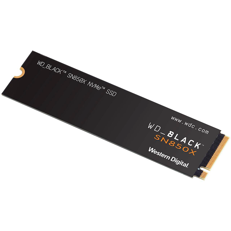 Disco SSD Western Digital M.2 NVME 2TB G4 WD Black SN850X