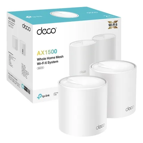 Mesh TP-Link Deco X10 Pack X2 AX1500 WiFi 6