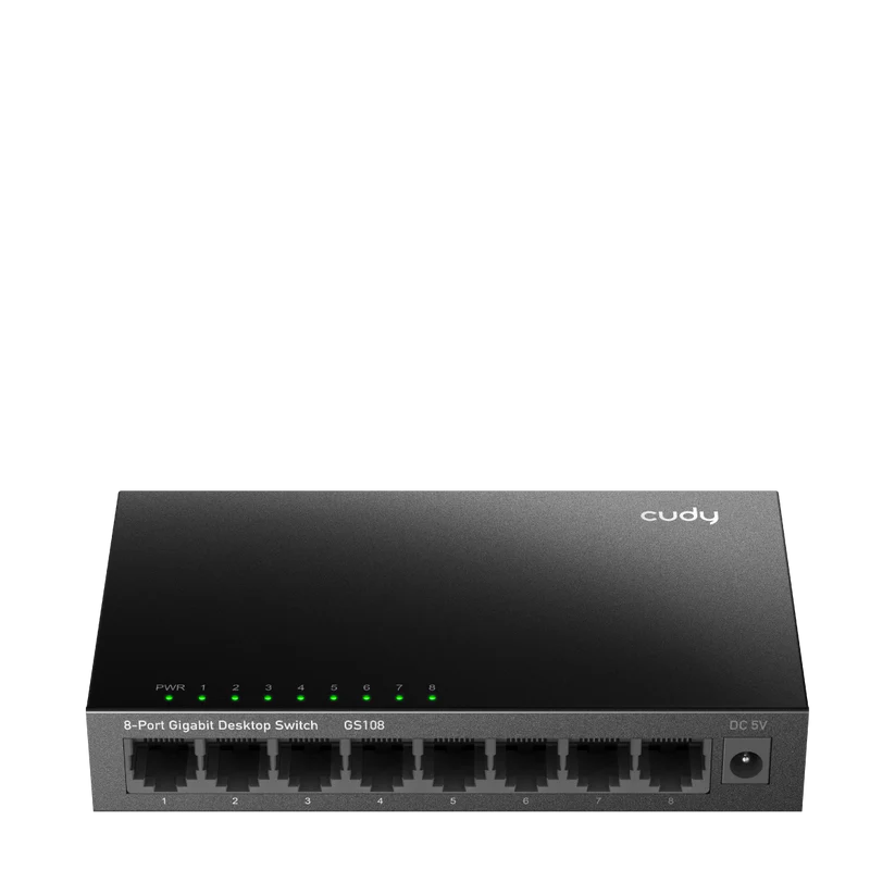 Switch Cudy 8 Puertos Gigabit Metal GS108