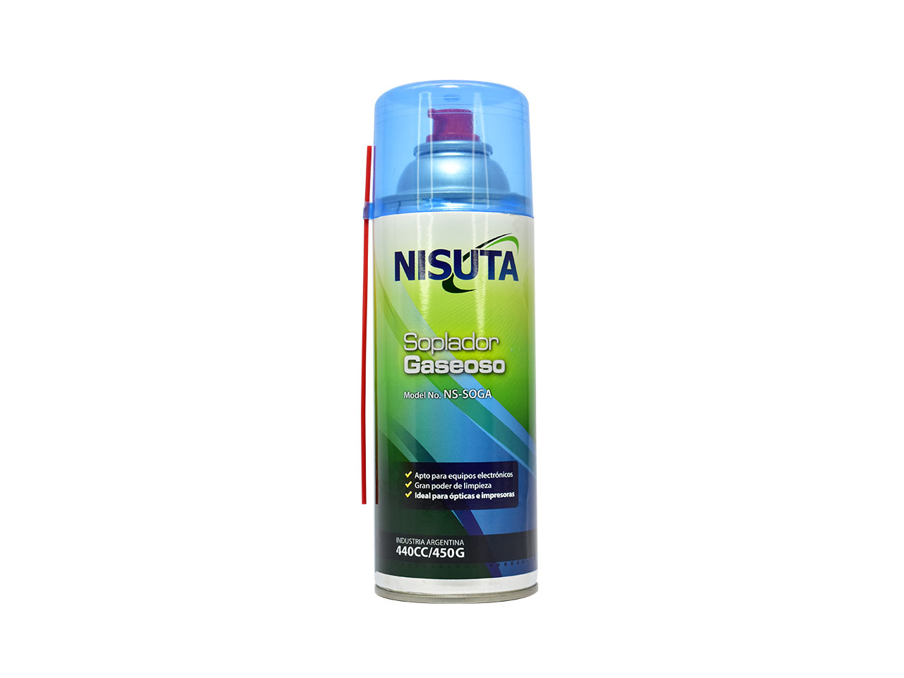 AIRE COMPRIMIDO NISUTA NSSOGA 440CC LATA AEROSOL