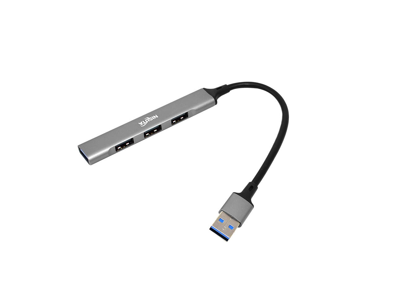 HUB NISUTA USB 3.0 A 3 PUERTOS USB 2.0 Y 1 PUERTO USB 3.1 NSUH044