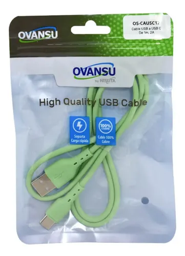 CABLE OVANSU USB-A A USB-C 1M