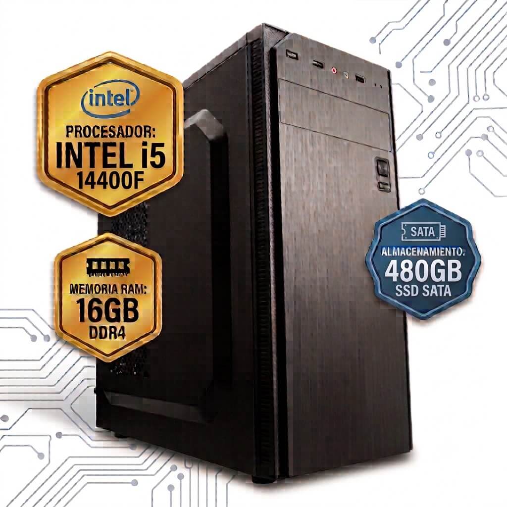PC ELECTROSOF RYZEN 3 3200G /RAM DDR4 8GB /SSD 240GB SATA /GABINETE KIT