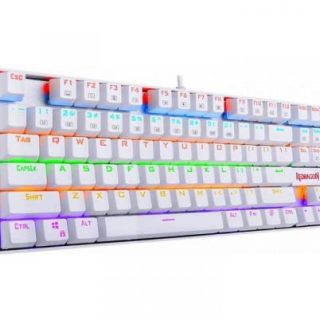 TECLADO MECANICO REDRAGON KUMARA BLANCO K552W-RGB ESP