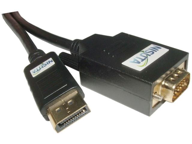 CABLE DISPLAY PORT A VGA NSCADPVG 1.8M