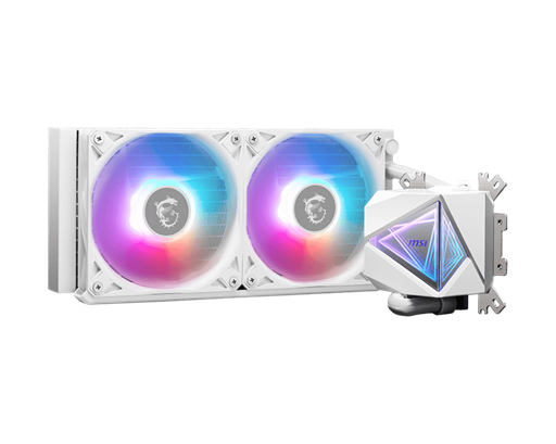 Water Cooling MSI MAG CORELIQUID I240 2x CPU Cooler 240mm White (3194)