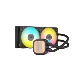 Liquid cooler CORSAIR iCUE LINK TITAN 240 RX RGB Negro