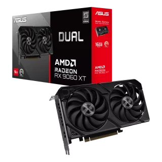 Placa de Video ASUS AMD Radeon DUAL RX9060XT 16GB