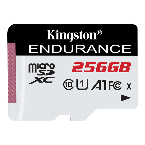 MICRO SD 256G KINGSTON ENDURANCE P/VIDEOVIGILANCIA