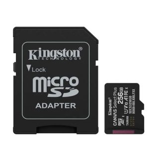 MICRO SD 256GB C10 KINGSTON CANVAS SELECT PLUS G3