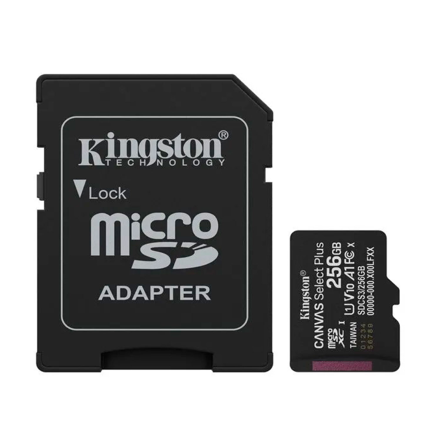 MICRO SD 256GB C10 KINGSTON CANVAS SELECT PLUS G3