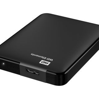Disco Rigido Externo Western Digital 2TB Elements Portable USB 3.0