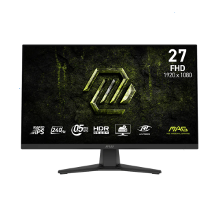 Monitor Gamer MSI 27" MAG 272F FHD Rapid IPS 240Hz 0.5ms Flat 2xHDMI + 1xDP (II) (7168)
