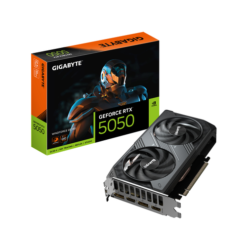 VGA 8GB RTX 5050 GIGABYTE WINDFORCE OC
