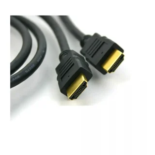 Cable HDMI GLOBAL con Terminales Oro V2.0 4K Ultra HD de 2 mts de largo color Negro en bolsa