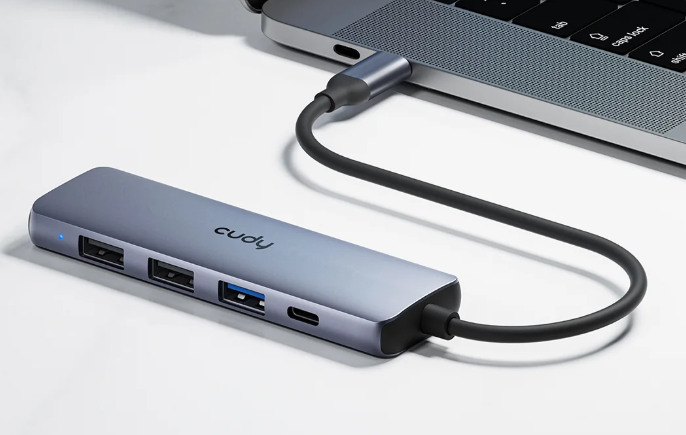 Hub Cudy / Domei 5 en 1 USB-C UH405