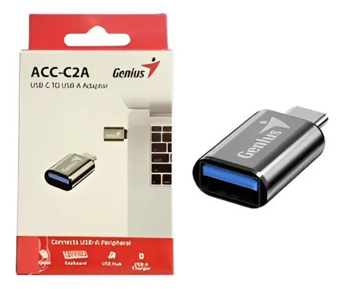 Genius Adaptador Usb-a / Usb-c - Acc-c2a