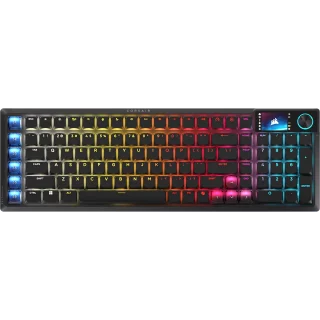 Teclado gamer CORSAIR Vanguard Air 99 Inalámbrico Low Profile Optical-Mechanical RGB LED Negro