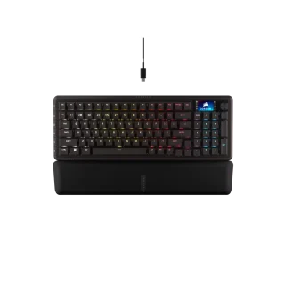 Teclado gamer mecanico Corsair Vanguard 96 MLX Plasma