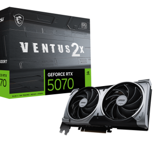 VGA MSI GeForce RTX 5070 12G VENTUS 2X OC BLACK