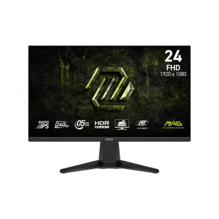 Monitor Gamer MSI 24" MAG 245F FHD Rapid IPS 240Hz 0.5ms 2xHDMI + 1xDP (II) (3242)