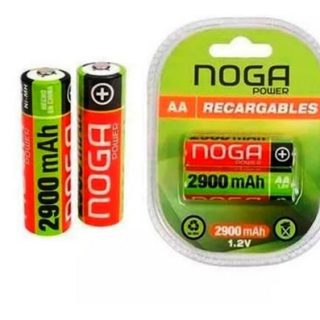 PILAS RECARGABLES AAA X 2 UNID 1100- NP-AAAM 1.100B - NOGA