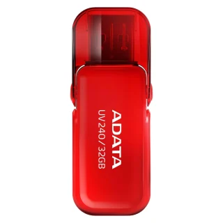 Pen Drive ADATA UV240 64GB USB 2.0 RED